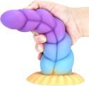 Silikonowe dildo z mocną przyssawką 19cm anal sex stymulacja korek