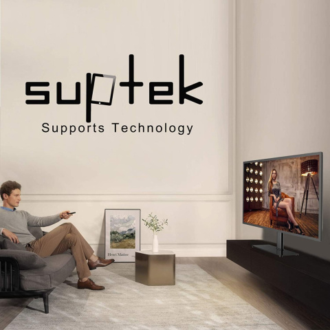 Uchwyt nogi stojak na telewizor 26-55" do 40kg VESA 400x400 SUPTEK Uchwyt nogi stojak na telewizor 26-55" do 40kg VESA 400x400 SUPTEK