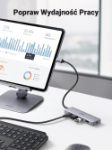 UGREEN HUB ROZDZIELACZ USB-C TYP-C NA 4x USB 3.0 UGREEN HUB ROZDZIELACZ USB-C TYP-C NA 4x USB 3.0