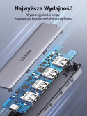 UGREEN HUB ROZDZIELACZ USB-C TYP-C NA 4x USB 3.0 UGREEN HUB ROZDZIELACZ USB-C TYP-C NA 4x USB 3.0