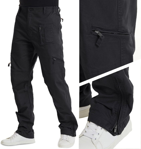 Męskie spodnie turystyczne Outdoor wojskowe roz 32 Męskie spodnie turystyczne Outdoor wojskowe roz 32