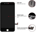 Wyświetlacz LCD ekran dotykowy zamiennik Hoonyer do iPhone 7 czarny zestaw Wyświetlacz LCD ekran dotykowy zamiennik Hoonyer do iPhone 7 czarny zestaw