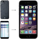 Wyświetlacz LCD ekran dotykowy zamiennik Hoonyer do iPhone 7 czarny zestaw Wyświetlacz LCD ekran dotykowy zamiennik Hoonyer do iPhone 7 czarny zestaw