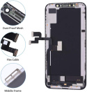Wyświetlacz LCD ekran dotykowy zamiennik Hoonyer do iPhone XS czarny zestaw Wyświetlacz LCD ekran dotykowy zamiennik Hoonyer do iPhone XS czarny zestaw