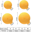 Podkład tacka pod tort ciasto karbowany 16/19/25/29cm 4szt 1,5mm