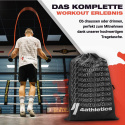 SKAKANKA BOKSERSKA Z OBCIĄŻENIEM OBROTOWYMI GŁOWICAMI CROSSFIT 3szt S SKAKANKA BOKSERSKA Z OBCIĄŻENIEM OBROTOWYMI GŁOWICAMI CROSSFIT 3szt S