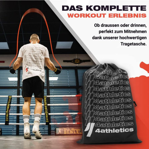 SKAKANKA BOKSERSKA Z OBCIĄŻENIEM OBROTOWYMI GŁOWICAMI CROSSFIT 3szt S SKAKANKA BOKSERSKA Z OBCIĄŻENIEM OBROTOWYMI GŁOWICAMI CROSSFIT 3szt S