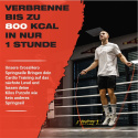 SKAKANKA BOKSERSKA Z OBCIĄŻENIEM OBROTOWYMI GŁOWICAMI CROSSFIT 3szt S SKAKANKA BOKSERSKA Z OBCIĄŻENIEM OBROTOWYMI GŁOWICAMI CROSSFIT 3szt S