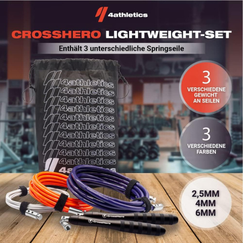 SKAKANKA BOKSERSKA Z OBCIĄŻENIEM OBROTOWYMI GŁOWICAMI CROSSFIT 3szt S SKAKANKA BOKSERSKA Z OBCIĄŻENIEM OBROTOWYMI GŁOWICAMI CROSSFIT 3szt S