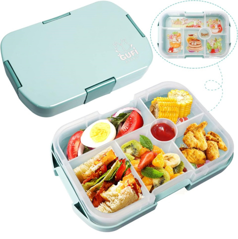 ŚNIADANIÓWKA DZIECIĘCA LUNCHBOX POJEMNIK SOS BOX BENTO 920ml SZKOLNA