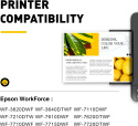 9x Tusze Wkłady do drukarki DOREINK zamiennik 27 XL do Epson Workforce