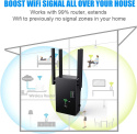 Wzmacniacz sygnału Wifi Dual Band Repeater LAN repeater 867/300Mb/s