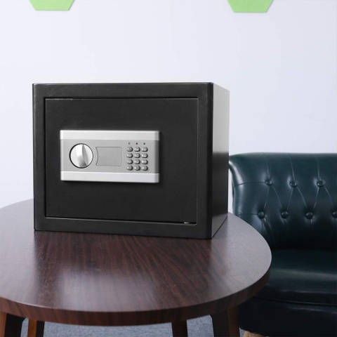 sejf 28 l na zamek kodowy 2 klucze 37 x 31 x 30 cm kod elektroniczny sejf 28 l na zamek kodowy 2 klucze 37 x 31 x 30 cm kod elektroniczny