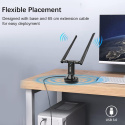 Karta sieciowa zewnętrzna Aigital 1200Mb/s dwupasmowy adapter Wi-Fi Karta sieciowa zewnętrzna Aigital 1200Mb/s dwupasmowy adapter Wi-Fi