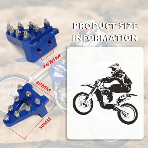 Końcówka dźwigni hamulca tył EXC SMCR SMC SXF pitbike JFG RACING Końcówka dźwigni hamulca tył EXC SMCR SMC SXF pitbike JFG RACING