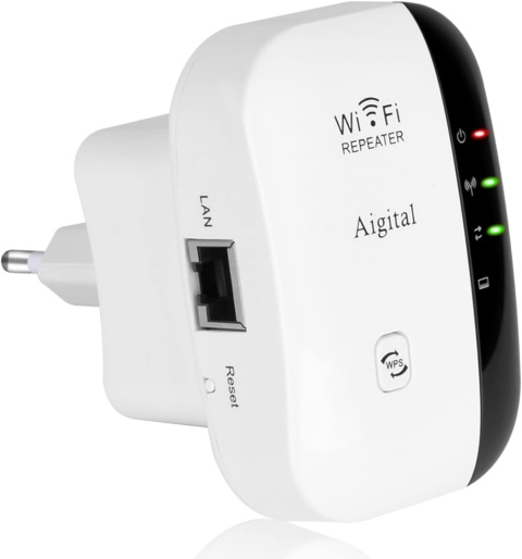 WZMACNIACZ SYGNAŁU Wi-Fi MOCNY REPEATER Aigital N300 300Mb/s 2,4 GHz WZMACNIACZ SYGNAŁU Wi-Fi MOCNY REPEATER Aigital N300 300Mb/s 2,4 GHz