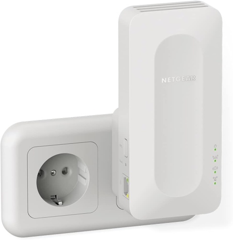 Wzmacniacz sygnału Wi-Fi Netgear EAX12 802.11a/b/g/n/ac/ax 1,6 Gb/s repeater Wzmacniacz sygnału Wi-Fi Netgear EAX12 802.11a/b/g/n/ac/ax 1,6 Gb/s repeater