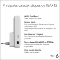 Wzmacniacz sygnału Wi-Fi Netgear EAX12 802.11a/b/g/n/ac/ax 1,6 Gb/s repeater Wzmacniacz sygnału Wi-Fi Netgear EAX12 802.11a/b/g/n/ac/ax 1,6 Gb/s repeater
