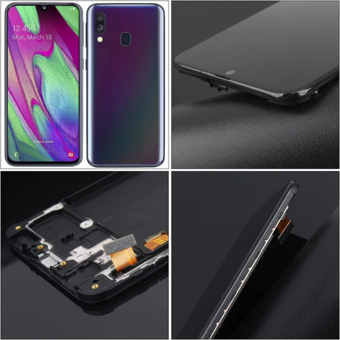 WYŚWIETLACZ ZAMIENNIK LCD DOTYK Samsung Galaxy A40 i narzędzia instalacyjne WYŚWIETLACZ ZAMIENNIK LCD DOTYK Samsung Galaxy A40 i narzędzia instalacyjne