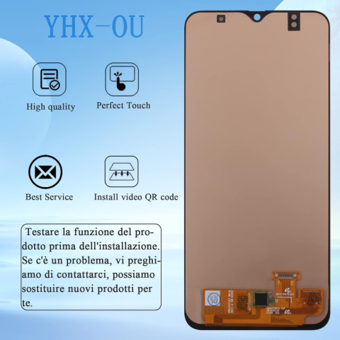 WYŚWIETLACZ ZAMIENNIK AMOLED DOTYK Samsung Galaxy A50/s zestaw instalacyjny WYŚWIETLACZ ZAMIENNIK AMOLED DOTYK Samsung Galaxy A50/s zestaw instalacyjny