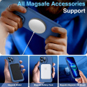 Silikonowe etui do iPhone 13Pro Max 6,7" plecki niebieski ładowanie Magsafe Silikonowe etui do iPhone 13Pro Max 6,7" plecki niebieski ładowanie Magsafe