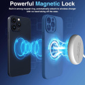 Silikonowe etui do iPhone 13Pro Max 6,7" plecki niebieski ładowanie Magsafe Silikonowe etui do iPhone 13Pro Max 6,7" plecki niebieski ładowanie Magsafe