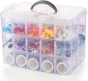 Organizer pojemnik 30 przegródek 25x16x18cm regulowane przegródki Organizer pojemnik 30 przegródek 25x16x18cm regulowane przegródki