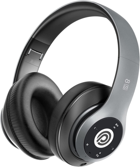 Słuchawki bezprzewodowe nauszne PRTUKYT 8S BLUETOOTH 5.0 FM SZARE Słuchawki bezprzewodowe nauszne PRTUKYT 8S BLUETOOTH 5.0 FM SZARE