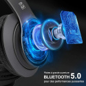 Słuchawki bezprzewodowe nauszne PRTUKYT 8S BLUETOOTH 5.0 FM SZARE Słuchawki bezprzewodowe nauszne PRTUKYT 8S BLUETOOTH 5.0 FM SZARE