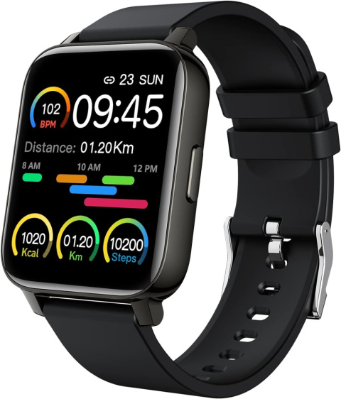 INTELIGENTNY ZEGAREK SMARTWATCH HERO BAND III 1,69"HD CIŚNIENIE SPO2 CZARNY INTELIGENTNY ZEGAREK SMARTWATCH HERO BAND III 1,69"HD CIŚNIENIE SPO2 CZARNY