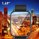 INTELIGENTNY ZEGAREK SMARTWATCH HERO BAND III 1,69"HD CIŚNIENIE SPO2 CZARNY