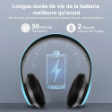 Słuchawki bezprzewodowe nauszne PRTUKYT 8S BLUETOOTH 5.0 FM niebieski