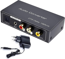 Ekstraktor Konwerter HDMI-Audio SPDIF R/L Jack 3,5mm ARC SPH-AE04