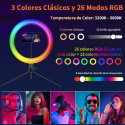 LAMPA PIERŚCIENIOWA LED RING DO MAKIJAŻU SELIE UCHWYT NA TELEFON 135cm LAMPA PIERŚCIENIOWA LED RING DO MAKIJAŻU SELIE UCHWYT NA TELEFON 135cm