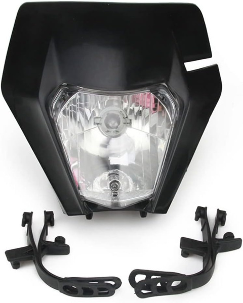 OWIEWKA REFLEKTOR LAMPA PRZÓD Dirt Bike Motocross Enduro 2017 czarny OWIEWKA REFLEKTOR LAMPA PRZÓD Dirt Bike Motocross Enduro 2017 czarny