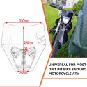OWIEWKA REFLEKTOR LAMPA PRZÓD Dirt Bike Motocross Enduro 2017 czarny OWIEWKA REFLEKTOR LAMPA PRZÓD Dirt Bike Motocross Enduro 2017 czarny