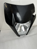OWIEWKA REFLEKTOR LAMPA PRZÓD Dirt Bike Motocross Enduro 2017 czarny OWIEWKA REFLEKTOR LAMPA PRZÓD Dirt Bike Motocross Enduro 2017 czarny