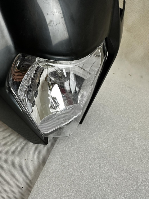 OWIEWKA REFLEKTOR LAMPA PRZÓD Dirt Bike Motocross Enduro 2017 czarny OWIEWKA REFLEKTOR LAMPA PRZÓD Dirt Bike Motocross Enduro 2017 czarny