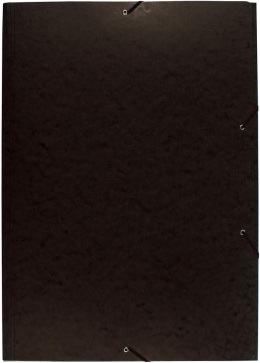 Teczka z gumką na dokumenty rysunki A2 ekologiczna czarna 62x44 cm