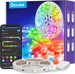 TAŚMA LED GOVEE H6125 STEROWANIE KOLORAMI RGBIC LED STRIP LIGHT 5M