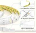 TAŚMA LED GOVEE H6189 STEROWANIE KOLORAMI RGBIC LED STRIP LIGHT 2x 5M PILOT TAŚMA LED GOVEE H6189 STEROWANIE KOLORAMI RGBIC LED STRIP LIGHT 2x 5M PILOT