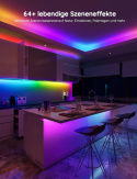 TAŚMA LED GOVEE H619A STEROWANIE KOLORAMI RGB LED STRIP LIGHT 5M APLIKACJA TAŚMA LED GOVEE H619A STEROWANIE KOLORAMI RGB LED STRIP LIGHT 5M APLIKACJA
