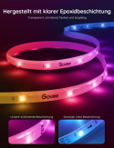 TAŚMA LED GOVEE H619A STEROWANIE KOLORAMI RGB LED STRIP LIGHT 5M APLIKACJA