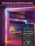 TAŚMA LED GOVEE H617A STEROWANIE KOLORAMI RGB LED STRIP LIGHT 5M APLIKACJA TAŚMA LED GOVEE H617A STEROWANIE KOLORAMI RGB LED STRIP LIGHT 5M APLIKACJA
