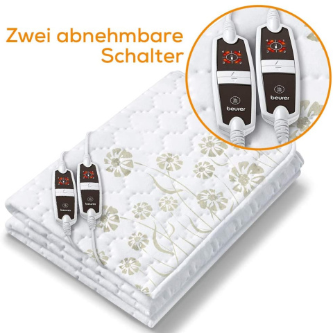 Koc rozgrzewający wkład Beurer UB 68 XXL 150x160cm Koc rozgrzewający wkład Beurer UB 68 XXL 150x160cm