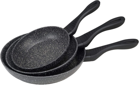 KOMPLET ZESTAW PATELNI ALUMINIOWYCH 20/24/28 CM INDUKCJA MELIANDA 3SZT KOMPLET ZESTAW PATELNI ALUMINIOWYCH 20/24/28 CM INDUKCJA MELIANDA 3SZT