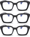 OKULARY +1,0 DO CZYTANIA KOMPUTERA 3 SZTUKI+ETUI ANTY-NIEBIESKIE OKULARY +1,0 DO CZYTANIA KOMPUTERA 3 SZTUKI+ETUI ANTY-NIEBIESKIE