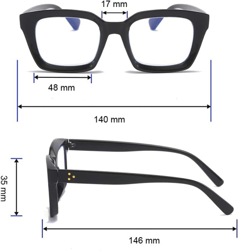 OKULARY +1,0 DO CZYTANIA KOMPUTERA 3 SZTUKI+ETUI ANTY-NIEBIESKIE OKULARY +1,0 DO CZYTANIA KOMPUTERA 3 SZTUKI+ETUI ANTY-NIEBIESKIE