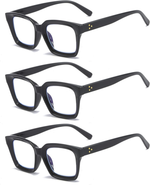OKULARY +1,0 DO CZYTANIA KOMPUTERA 3 SZTUKI+ETUI ANTY-NIEBIESKIE OKULARY +1,0 DO CZYTANIA KOMPUTERA 3 SZTUKI+ETUI ANTY-NIEBIESKIE