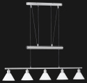 Lampa wisząca Trio Stamina 5 punktowa regulowana 5x40W 3751051-07 E14